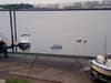 This was the scene at 7 a.m. Sunday morning at the Sewaren boat launch in Woodbridge Twp.