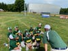 Manager Vincent Verdiglione talks to the players.