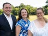 Democrats Vincent Solomeno, Erin Howard and Allison Friedman.