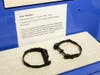 Archaeologists even found these human shackles under Marlpit Hall.