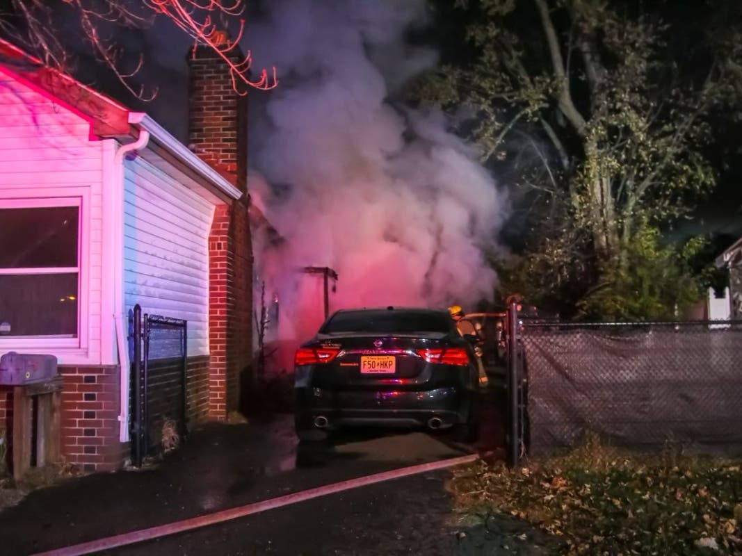 The Ocean Avenue home.