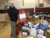 Dr. Roger Thompson dropping off donations last year.