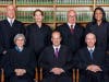 The seven members of the New Jersey Supreme Court.