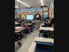 Sgt. Keller talks to Middletown fifth graders.