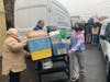 Social Services Director Lisa Snedeker, at far left, is working with the Ukrainian Women’s League of America to send all the items Secaucus collects to Poland.