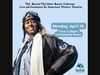 The actress who will be portraying Bessie Coleman on April 18 at the Middletown Library.
