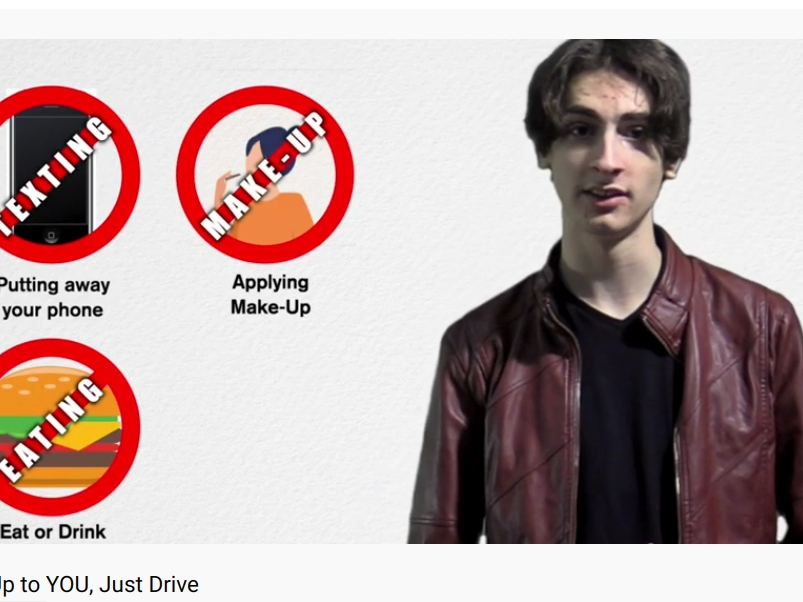 From the students' second-place winning statewide video.