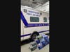 Shrewsbury EMS with bottled water donations