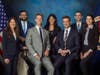 Dave, second from left, was selected to the 2022 class of NASA flight directors who will oversee operations of the International Space Station and Artemis missions to the Moon.