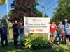 Keyport Kiwanis members volunteer their time at the garden.