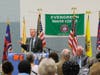Congressman Frank Pallone (D-NJ6) speaks at the Evergreen Senior Center in Woodbridge Thursday.