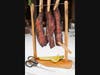 Burke's signature clothesline bacon.