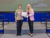 First Place was awarded to Emily Passaro, a sophomore at MAST, who showcased the Battle of Monmouth Monument in Freehold.