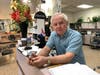 Woodbridge First Ward Council candidate John Vrtaric, speaking from inside his business​, Vatra Beauty Supply​ on Amboy Avenue/Rt. 35.
