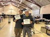 Middletown Helps Its Own volunteers Brian Kern and Bobby Monahan.