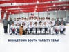 The Middletown South varsity hockey team.