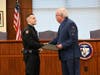 Patrolman Matthew Murdoch​ was named Woodbridge Police Officer of the Year for 2022.