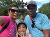 From left to right: Georgette and Christopher Bryant of Woodbridge, with their daughter, Gabrielle.
