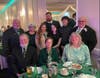 Post-parade celebrations: Grand Marshal Ken Egan (far right), his wife Nancy and family and friends.