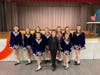 Irish step dancers.