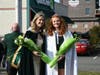 Miss American Irish Victoria Gomez and Irish Lady in Waiting Brittany Bader.