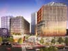 A rendering of how the entire Hub will look in New Brunswick city center.