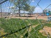 Another view of the playground Wednesday; it is currently under construction and still closed to the public.