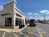 The block of businesses where the car was stolen Sunday night (It was not a truck from Wayback Burgers).