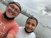 Louis Mendez, 59, and his son, Luke Mendez, 26, in the last weekend they spent together in Jersey City. The younger Mendez was shot and killed by an Old Bridge police officer on April 24.