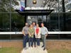 The staff of db Ortho Physical Therapy​ at their new office at One River Center. They say their first-floor office will be easy for clients to access and has a lot of parking.