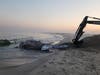 Another dead humpback, this one a 40-foot male, that washed up on the beach in Wainscott, NY (Long Island) last Wednesday.