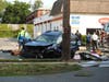 The crash happened on Rt. 27 north of CR 514/Woodbridge Avenue in Highland Park shortly after 6 p.m. Tuesday.
