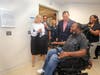 The naming of the facility in his honor was a surprise to LeGrand.
