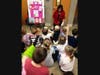 Joyce at work with children in the Middletown Library.