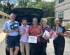 Family Practice of Middletown’s staff with donations.