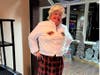 Chef David Burke, who lives in Atlantic Highlands, as Mrs. Doubtfire.