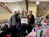 Family Practice of Middletown’s staff helping with toy donations.