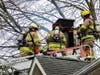 Scenes from Monday's house fire.