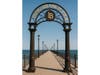 How the entrance to the pier will look.