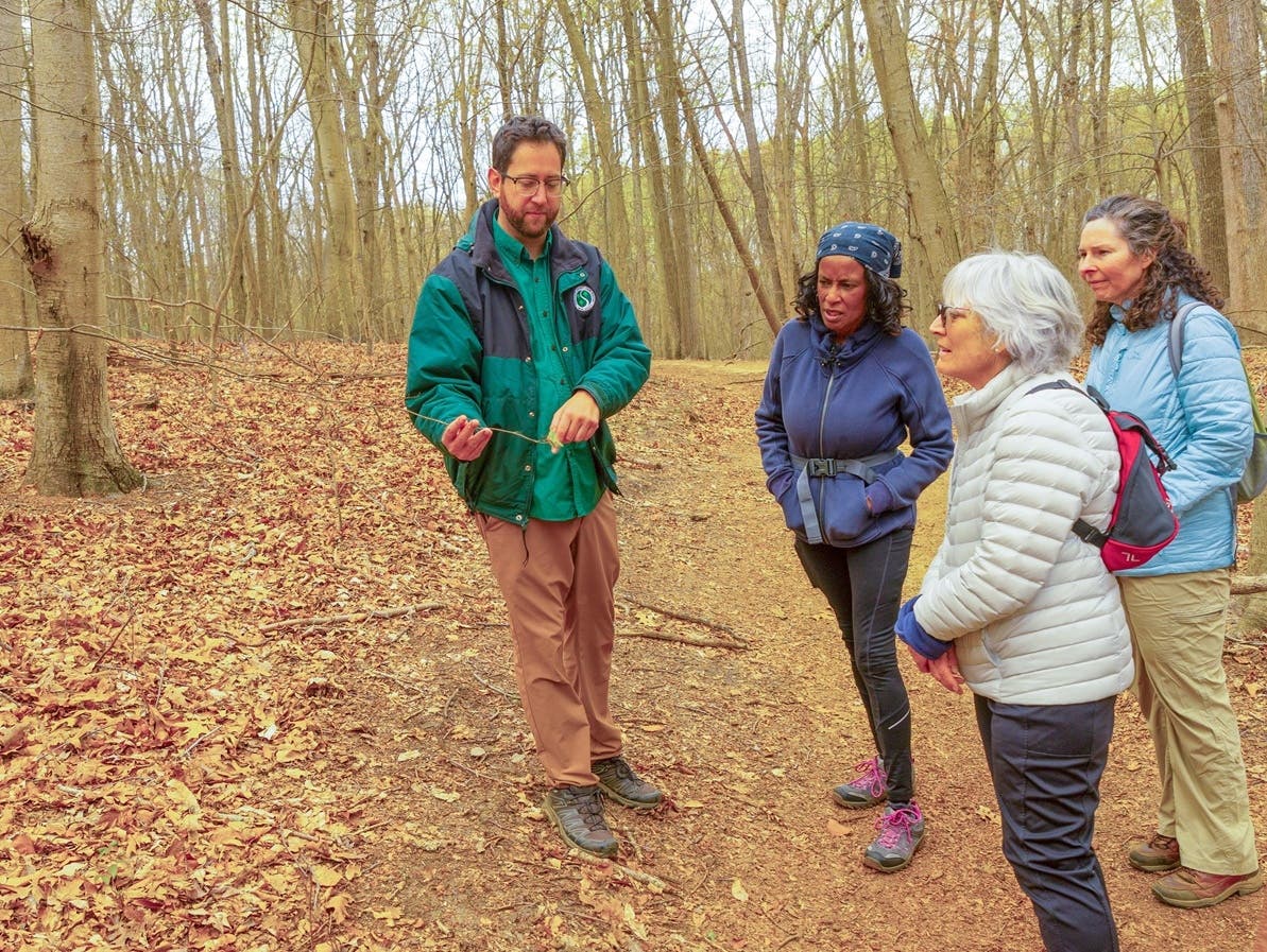 Head out on a guided walk with a Park System Naturalist.