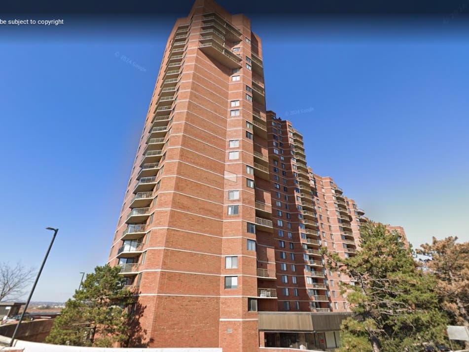 Harmon Cove Towers apartment building in Secaucus.