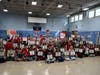 Students from Robert Mascenik school, which participated in the drive.