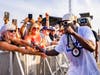 Public Enemy greets fans in Asbury Park at the 2025 Sea.Hear.Now festival.