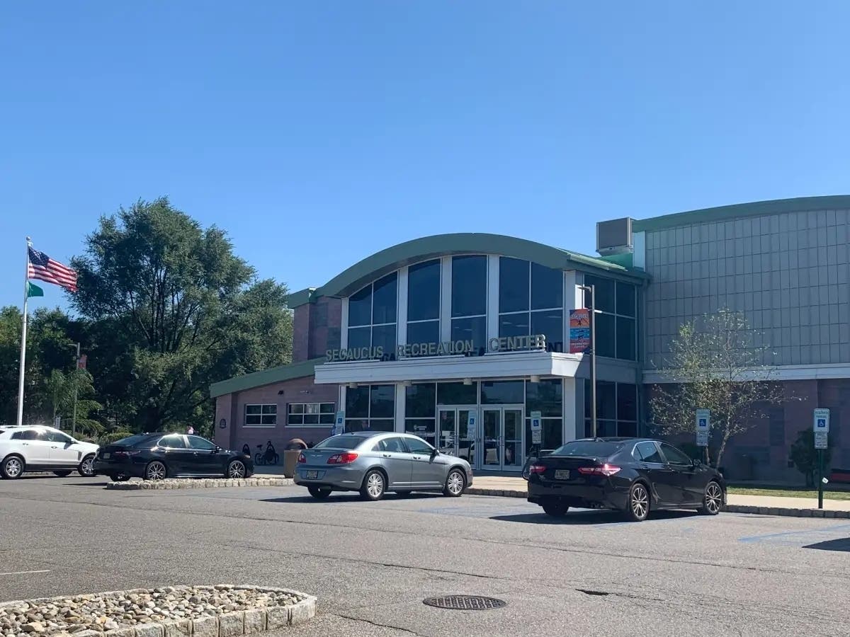 The Secaucus Rec Center on Koelle Boulevard.