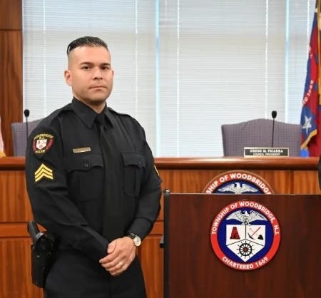 Woodbridge Police Sergeant Marco Bruno.