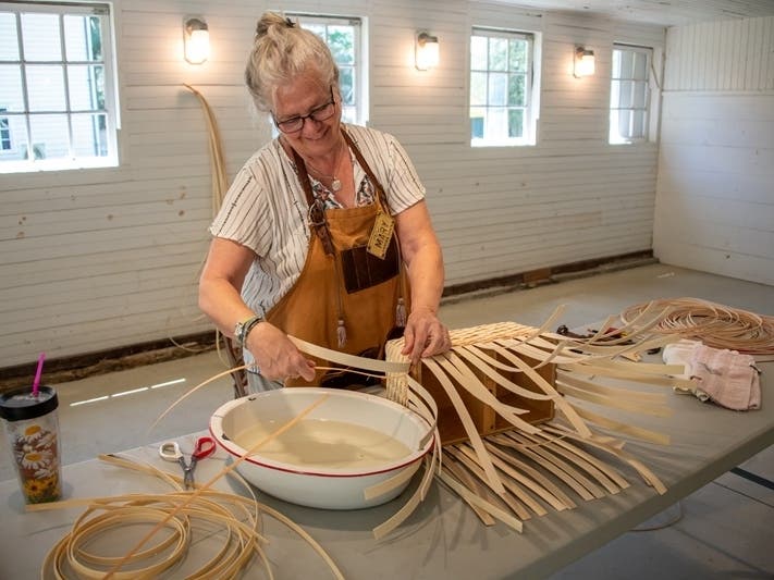 Check out a basket-weaving demonstration at Historic Walnford in Upper Freehold.