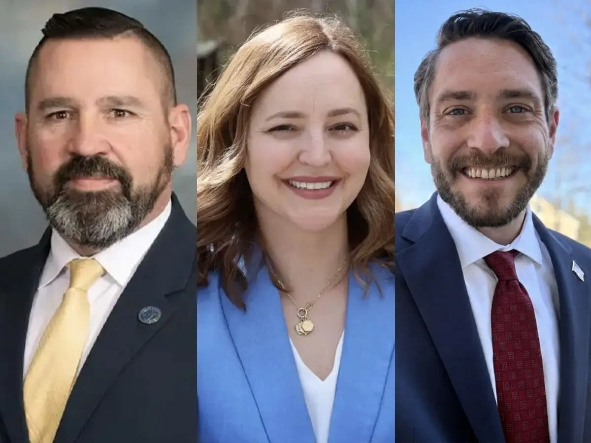 Ryan Clarke, Morganne Dudzinski and Mark Soporowski battled to be the two Republican candidates who will run for Middletown Township Committee in November.