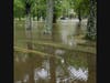 Flooding in the Wanamassa section of Ocean Twp. Monday.