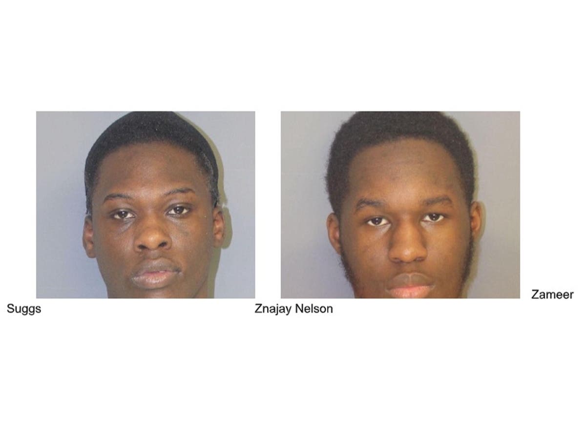 Zameer Suggs, left, and Znajay Nelson, both 18 and Newark residents.