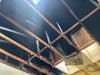 The homeowner shared these photos of damage inside the home.
